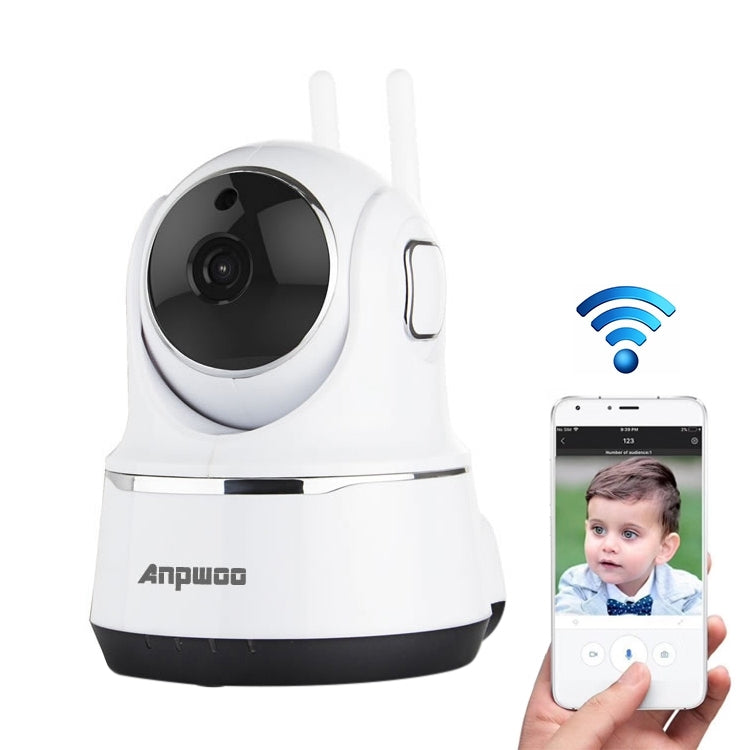 Anpwoo Guardian 2.0MP 1080P 1/3 inch CMOS HD WiFi IP Camera, Support Motion Detection / Night Vision, Guardian White Anpwoo Guardian 2.0MP 1080P 1/3 inch CMOS HD WiFi IP Camera, Support Motion Detection / Night Vision, Guardian White